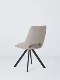 John Lewis Paige Swivel Dining Chair, Set of 2, Misty - thumbnail 4