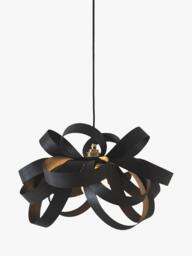 Tom Raffield Skipper Small Pendant Ceiling Light, Dia.46cm, Noctis - thumbnail 1
