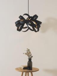 Tom Raffield Skipper Small Pendant Ceiling Light, Dia.46cm, Noctis - thumbnail 2