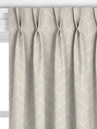 John Lewis Figure Made to Measure Curtains or Roman Blind, Putty - thumbnail 4