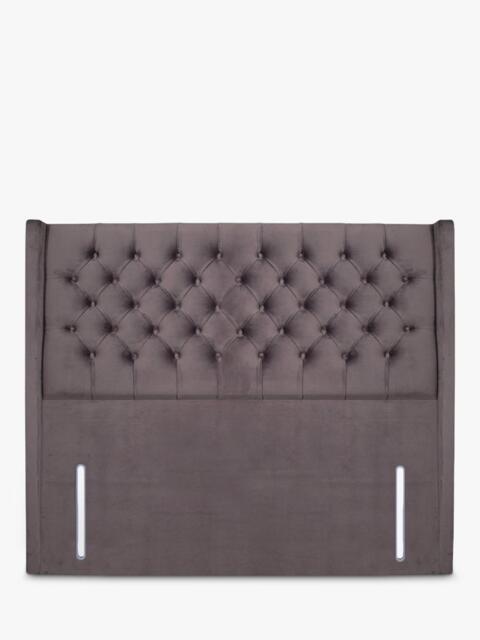 John Lewis Margot Winged Full Depth Upholstered Headboard, Double - image 1