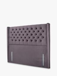 John Lewis Margot Winged Full Depth Upholstered Headboard, Double - thumbnail 2