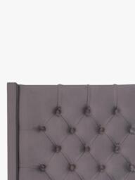 John Lewis Margot Winged Full Depth Upholstered Headboard, Double - thumbnail 3