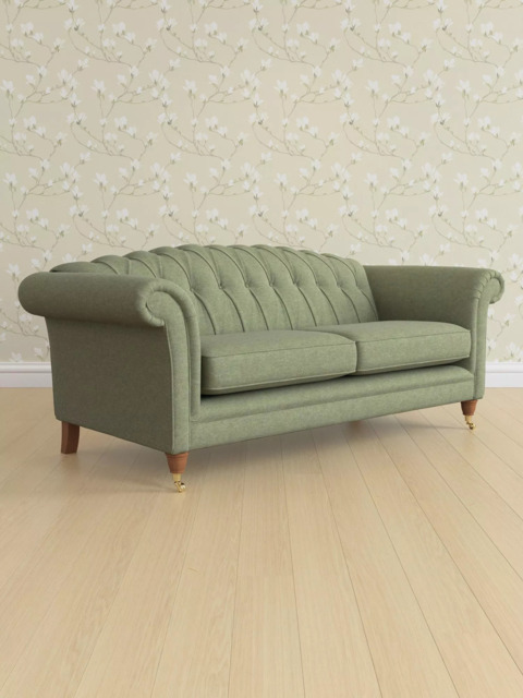 Laura Ashley Gloucester Grand 4 Seater Sofa, Teak Leg - image 1