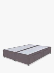 John Lewis Non-Sprung Upholstered Continental 2+2 Drawer Divan Base, Super King Size - thumbnail 1