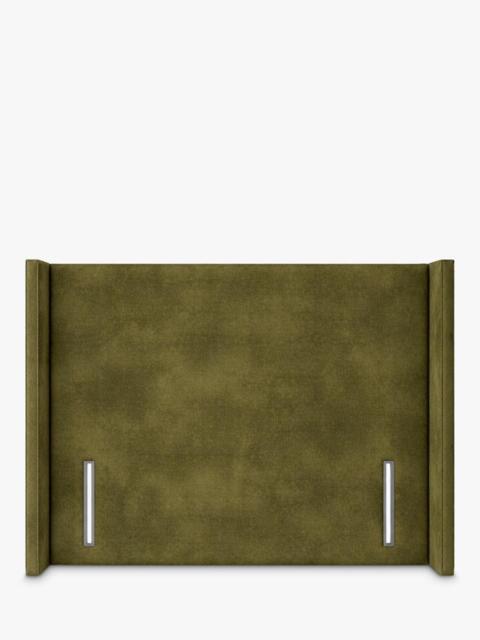 John Lewis Windermere Winged Full Depth Upholstered Headboard, King Size