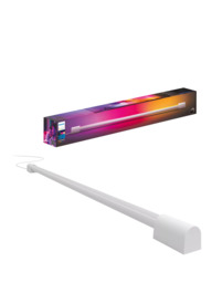 Philips Hue Play Gradient Smart Lighting Adjustable Colour Changing LED Light Tube Compact, 17.4W, 87.7cm, White - thumbnail 1