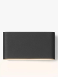 John Lewis Olbia LED Outdoor Wall Light, Charcoal - thumbnail 2