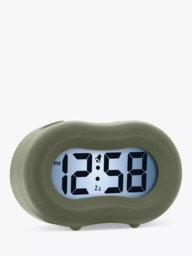 Acctim Nash Smartlite Soft-Touch Case Digital LCD Alarm Clock