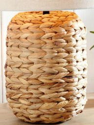 Pacific Zadi Water Hyacinth Table Lamp, Natural - thumbnail 4