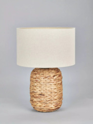 Pacific Zadi Water Hyacinth Table Lamp, Natural - thumbnail 2