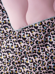 Eleanor Bowmer x Night Lark® Leopard Coverless Duvet & Pillowcase Set, 10.5 Tog, Multi - thumbnail 6