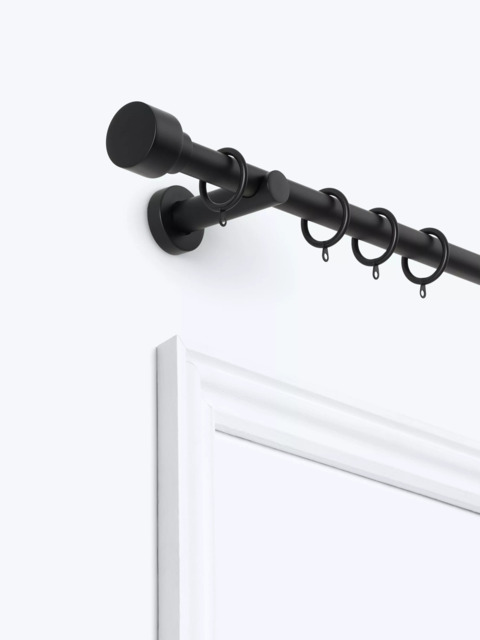 John Lewis Extendable Metal Curtain Pole Kit with Stud Finial, Dia.28mm - image 1