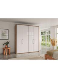 John Lewis Osaka 2m Bi-Fold Wardrobe with 4 Glass Doors - thumbnail 2