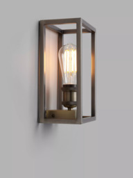 John Lewis Boundary Wall Light, Brass/Pewter - thumbnail 6
