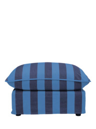 John Lewis x Sophie Conran Cocobella Footstool, Coastal Stripe - thumbnail 1