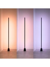 Philips Smart LED Gradient RGBIC Floor Lamp, Black - thumbnail 5