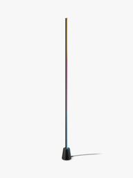 Philips Smart LED Gradient RGBIC Floor Lamp, Black - thumbnail 1