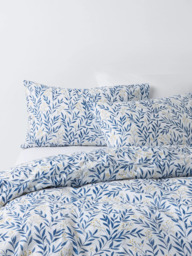 John Lewis Tansy Pure Cotton Percale Duvet Cover Set, 200 Thread Count - thumbnail 1