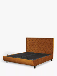 TEMPUR® Arc™ Ergo® Smart Quilted Upholstered Bed Frame, Super King Size - thumbnail 1