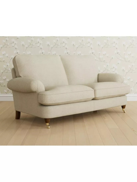Laura Ashley Beaumaris Medium 2 Seater Sofa, Teak Leg - image 1