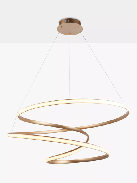 Bay Lighting Odessa Pendant Ceiling Light, Gold - image 1