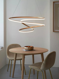 Bay Lighting Odessa Pendant Ceiling Light, Gold - thumbnail 2
