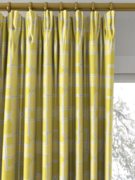 Sanderson Hampton Weave Made to Measure Curtains or Roman Blind, Mimosa - thumbnail 2