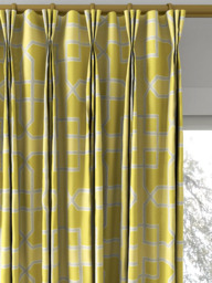 Sanderson Hampton Weave Made to Measure Curtains or Roman Blind, Mimosa - thumbnail 6