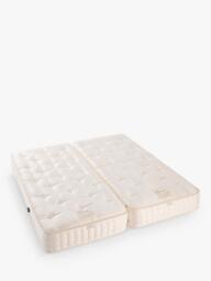 John Lewis British Natural Collection Thornton Linen 3750 Pocket Spring Zip Link Mattress, Emperor - thumbnail 1