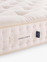John Lewis British Natural Collection Thornton Linen 3750 Pocket Spring Zip Link Mattress, Emperor - thumbnail 6