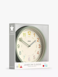 Jones Clocks Kids' Analogue Wall Clock, 25cm - thumbnail 5