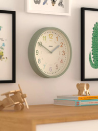 Jones Clocks Kids' Analogue Wall Clock, 25cm - thumbnail 4