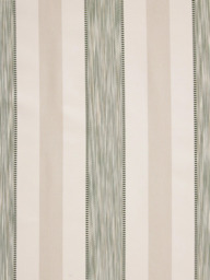 John Lewis Denver Stripe Made to Measure Curtains or Roman Blind, Myrtle Green - thumbnail 1