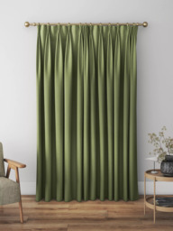 Clarke & Clarke Paradiso Made to Measure Curtains or Roman Blind, Olive - thumbnail 5