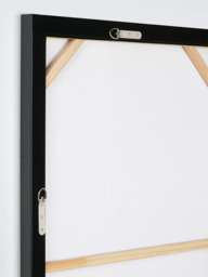 John Lewis 'Modernist' Framed Hand Painted 3D Canvas, Set of 2, 100 x 60cm, Black/White - thumbnail 4