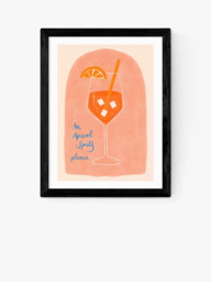 EAST END PRINTS Emmy Lupin Studio 'Aperol' Framed Print - thumbnail 1