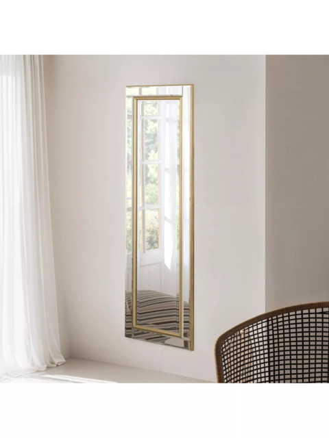 Yearn Bevelled Glass Rectangular Wall Mirror