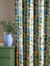 bluebellgray Tobermory Pair Lined Eyelet Curtains, Ocean - thumbnail 5