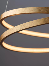 Bay Lighting Marcella Pendant Ceiling Light, Gold - thumbnail 5