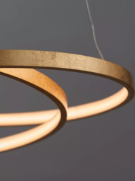 Bay Lighting Marcella Pendant Ceiling Light, Gold - thumbnail 4