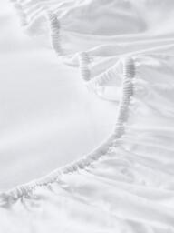 John Lewis Egyptian Cotton Sateen 1000 Thread Count Deep Fitted Sheet, White - thumbnail 4