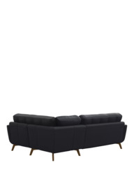 John Lewis Barbican RHF Corner End Leather Sofa, Light Leg - thumbnail 4