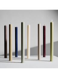 The Conran Shop Wick Wax Candles, Pack of 6, 25cm, Bolds - thumbnail 4