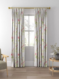 Sanderson Adele Made to Measure Curtains or Roman Blind, Rose/Cream - thumbnail 5
