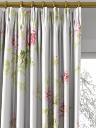 Sanderson Adele Made to Measure Curtains or Roman Blind, Rose/Cream - thumbnail 2