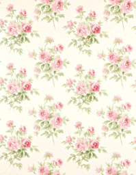 Sanderson Adele Made to Measure Curtains or Roman Blind, Rose/Cream