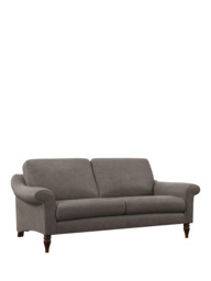 John Lewis Camber Large 3 Seater Leather Sofa, Dark Leg - thumbnail 1