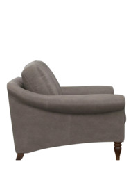 John Lewis Camber Large 3 Seater Leather Sofa, Dark Leg - thumbnail 3