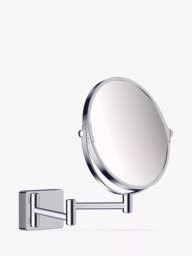 Hansgrohe AddStoris Wall-Mounted Magnifying Shaving Mirror - thumbnail 1